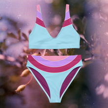 Load image into Gallery viewer, Open Seas ~ Recycled high-waisted bikini